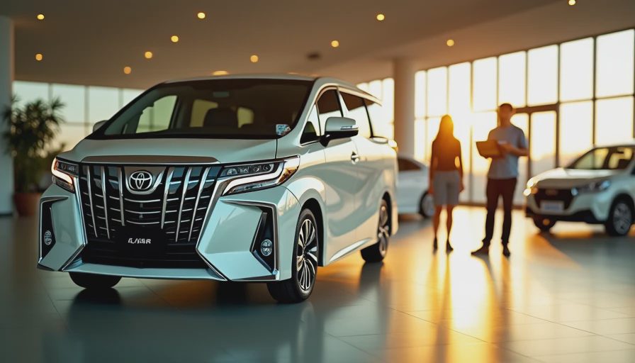 Visual context for toyota alphard price