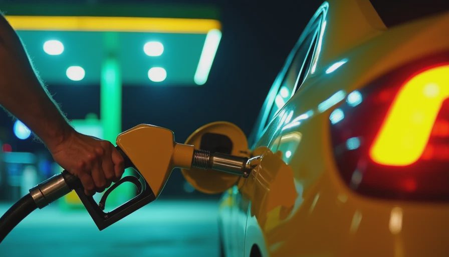 Visual context for gasoline e15 fuel